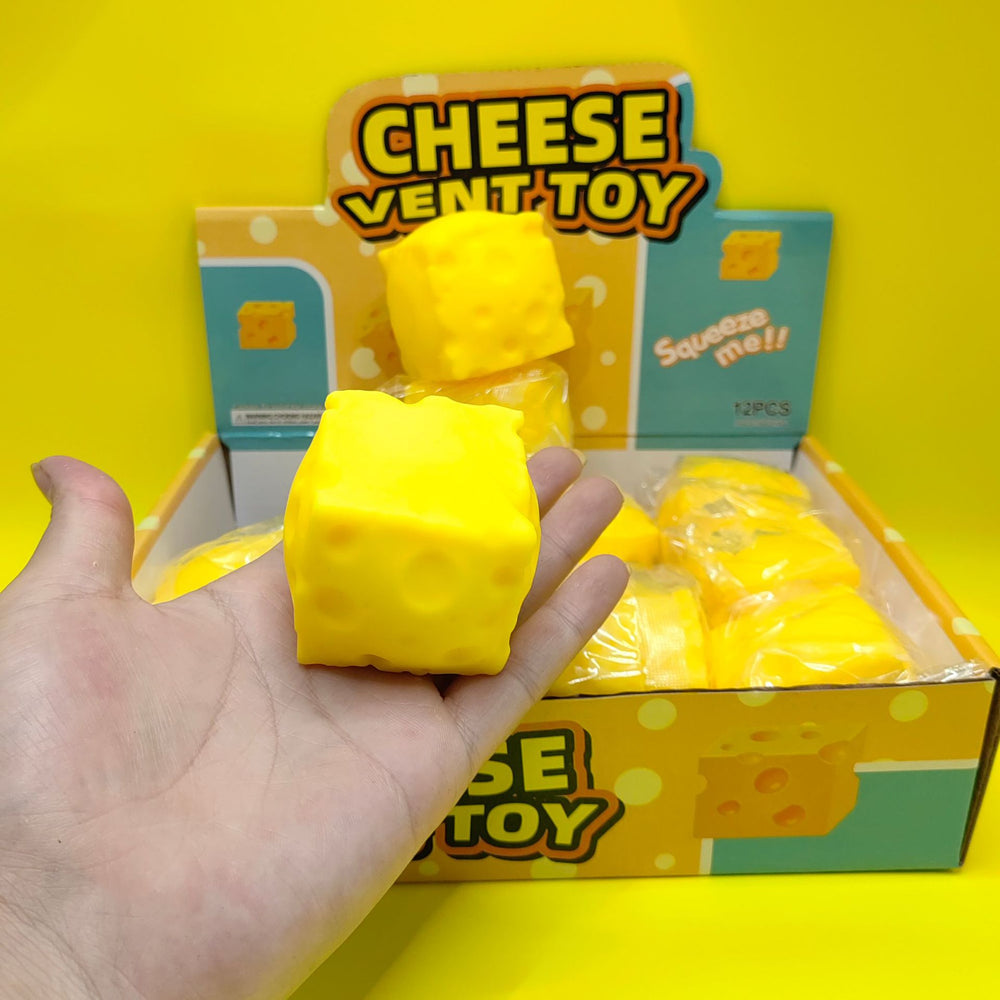 Square Cheese Squishy (Dupe) Squishy Needoh