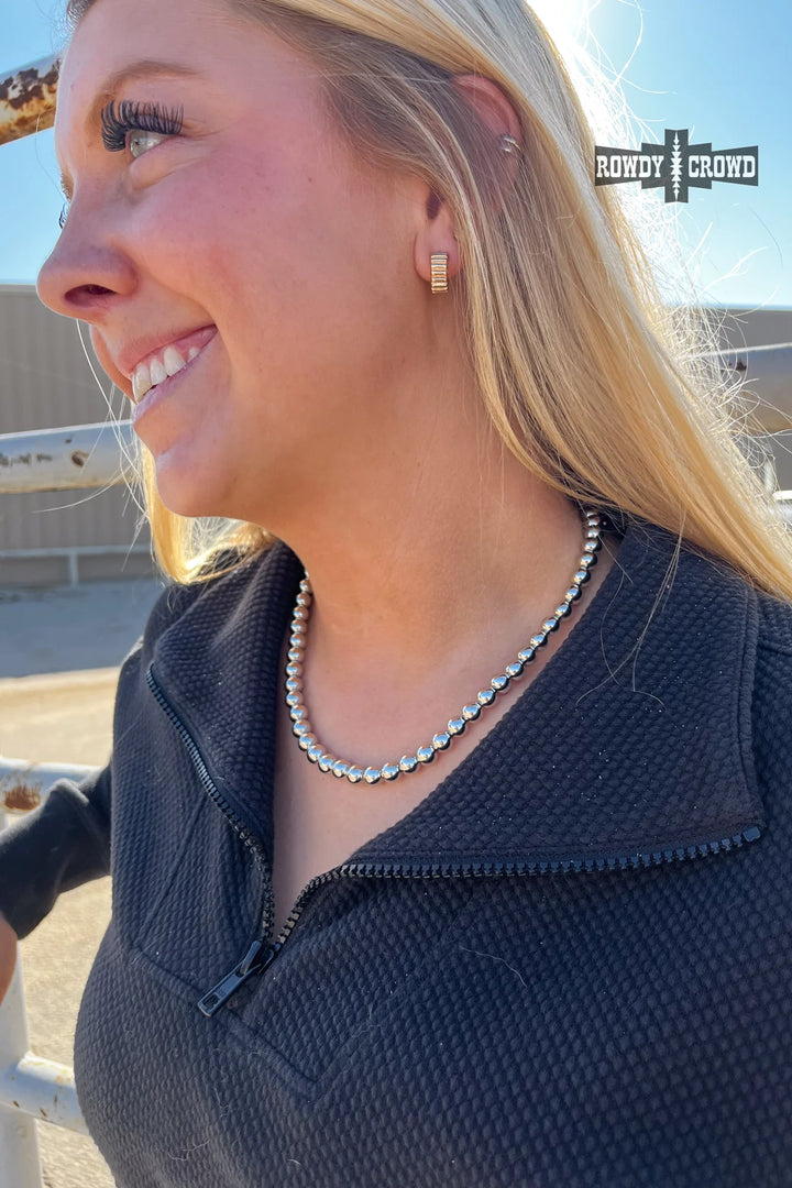 Rowdy Crowd Silver Trail Necklace RC117