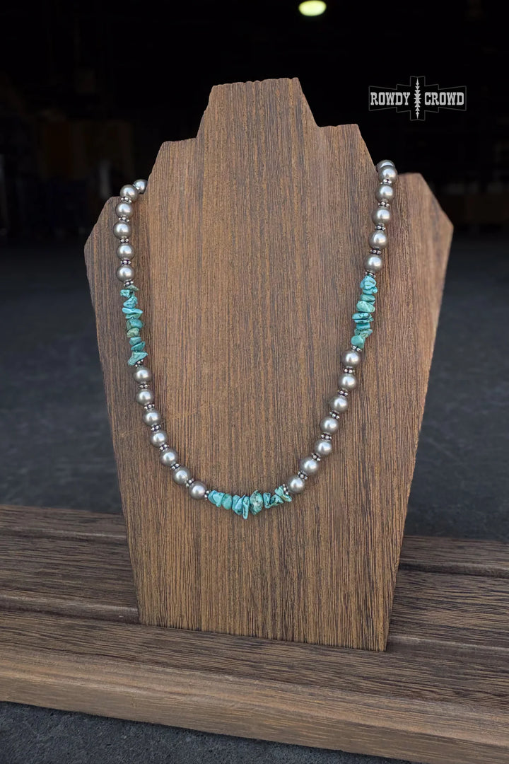 Rowdy Crowd Born to Buck Necklace RC116