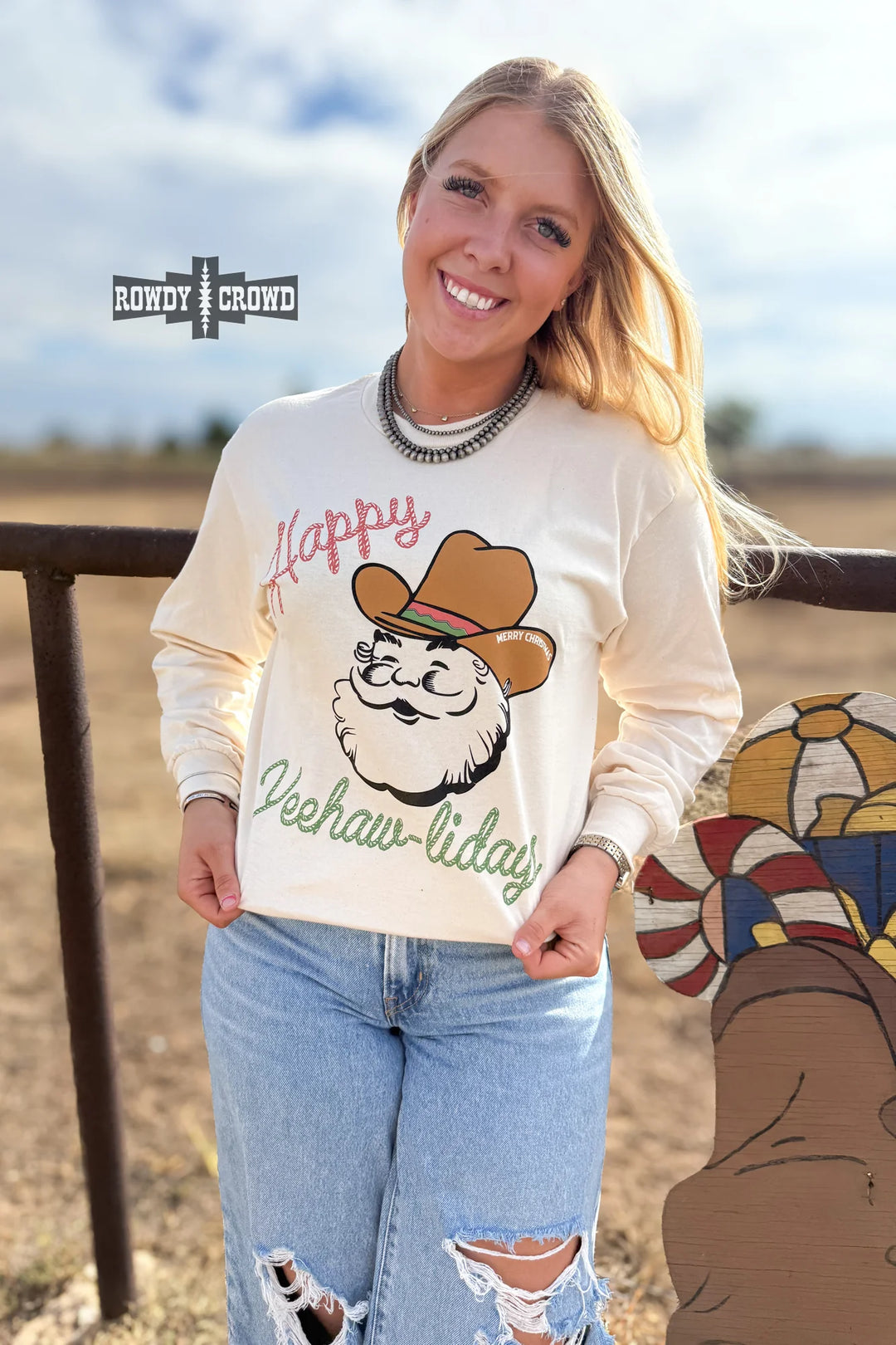 Rowdy Crowd Yee-Hawlidays Long Sleeve RC1225
