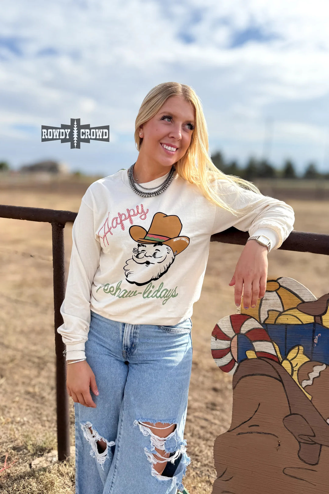 Rowdy Crowd Yee-Hawlidays Long Sleeve RC1225