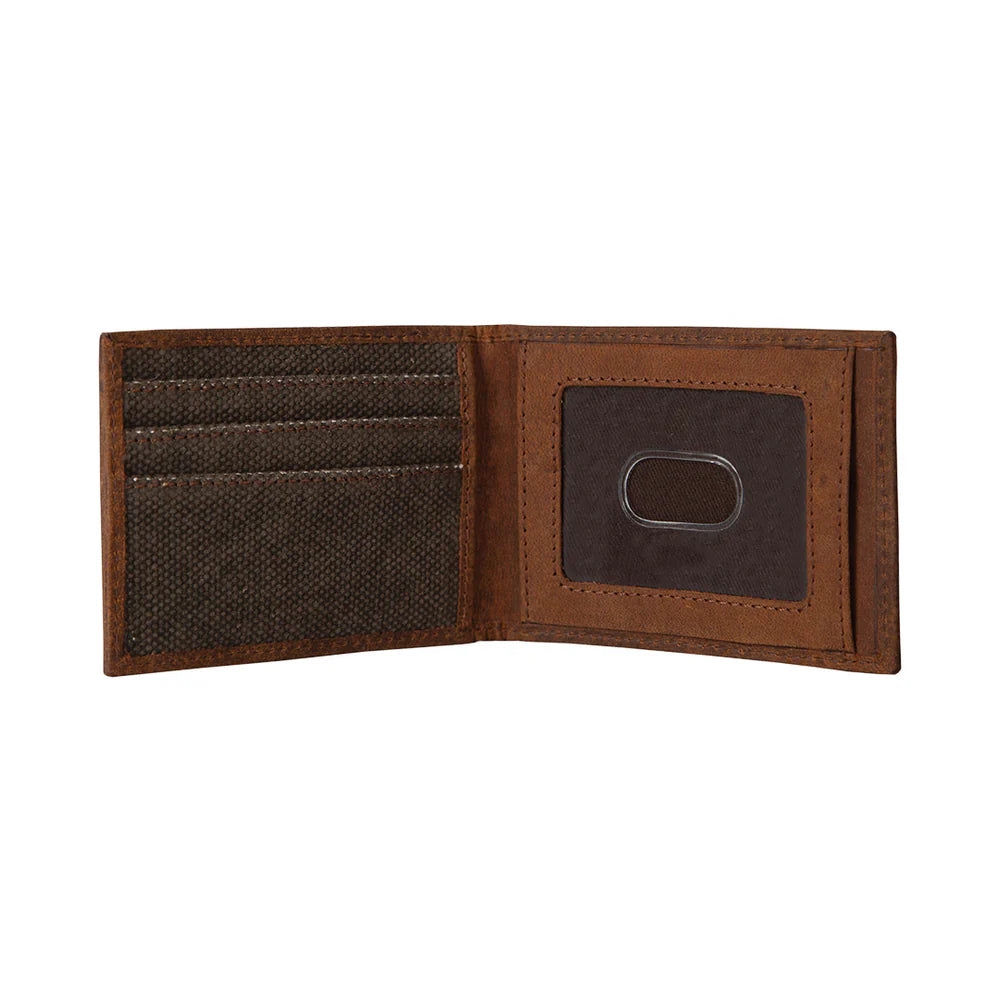 STS FOREMAN CANVAS MONEY CLIP CARD WALLET STS