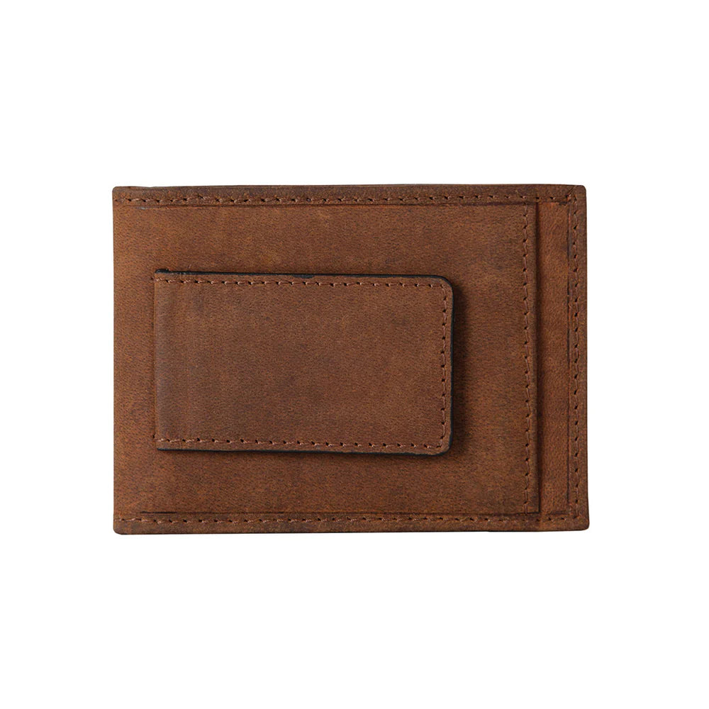 STS FOREMAN CANVAS MONEY CLIP CARD WALLET