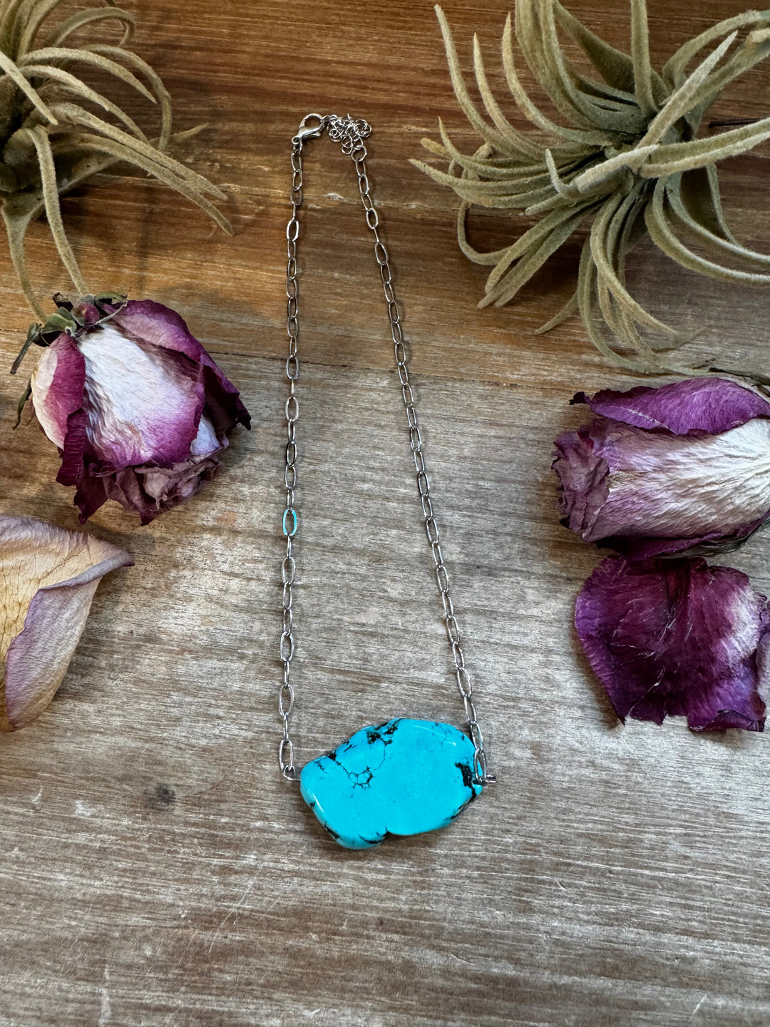 choker turquoise magnesite necklace Choker Shopify Collective The Bijoux FAB Jewelry The Bijoux FAB Jewelry