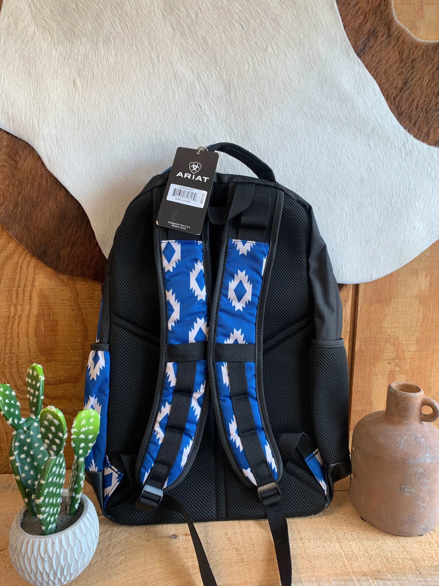 Ariat Blue Aztec- Backpack Ariat