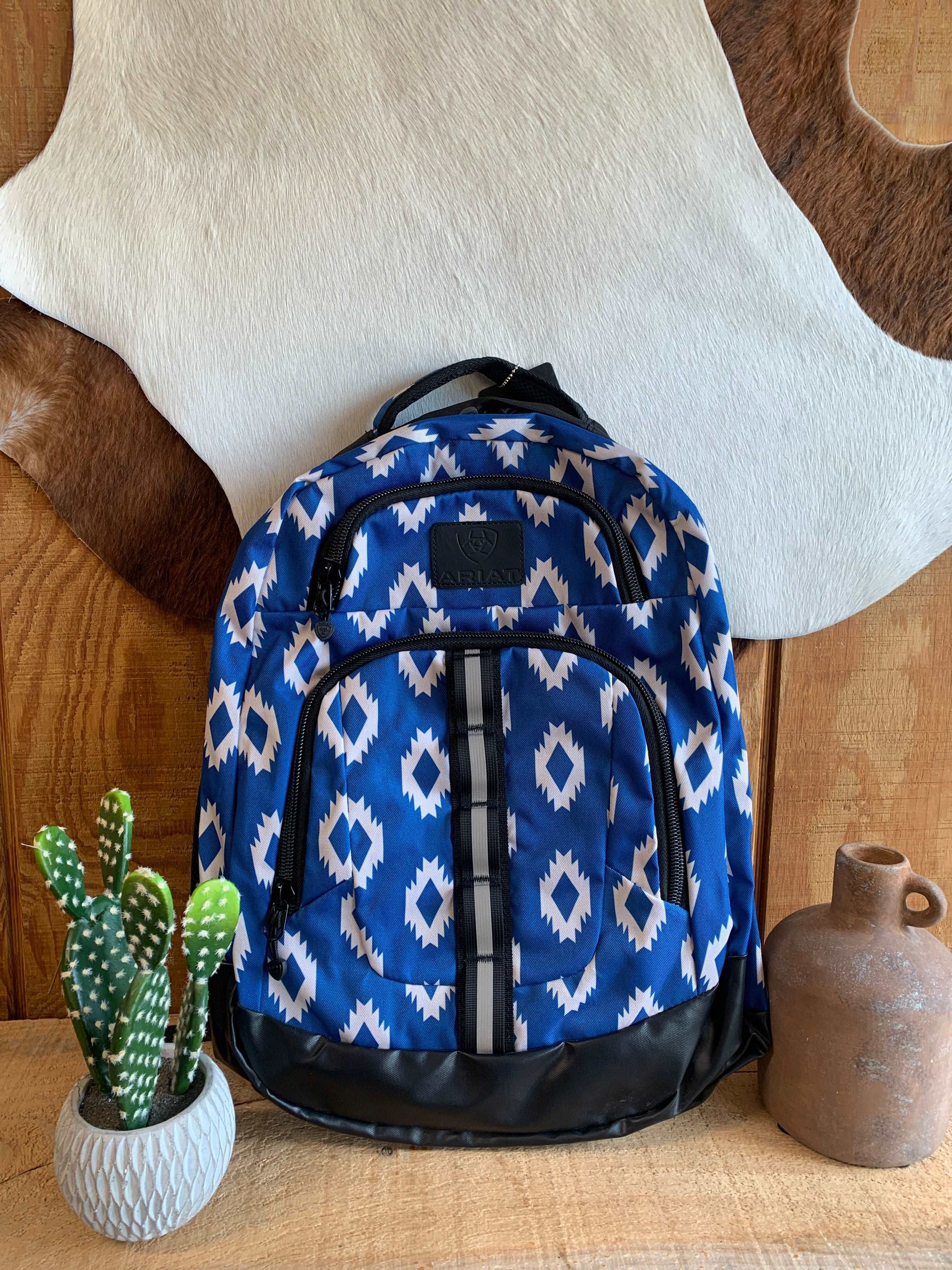 Ariat Blue Aztec- Backpack Ariat