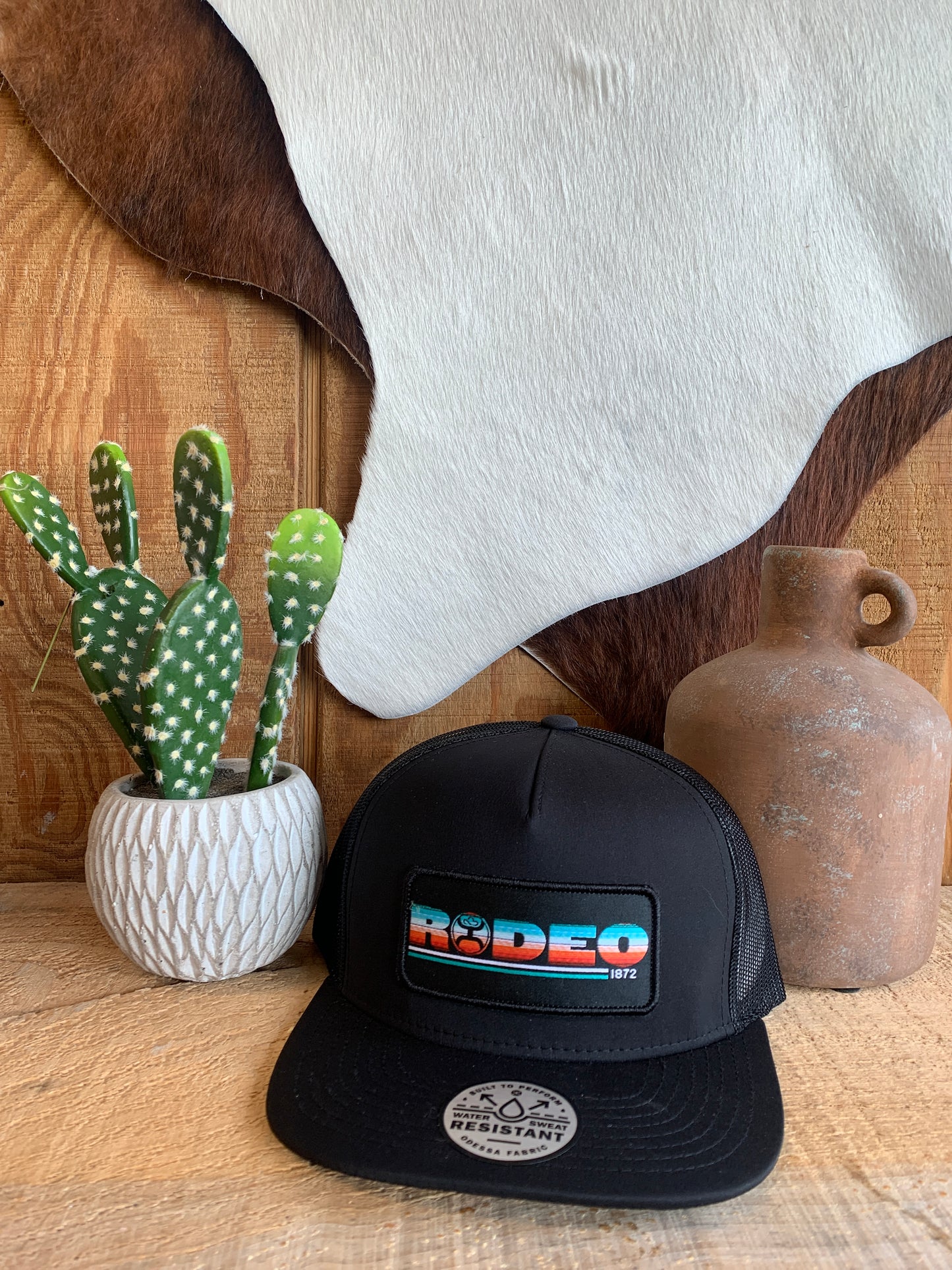 HOOEY "RODEO" HAT, SERAPE/BLACK caps Hooey