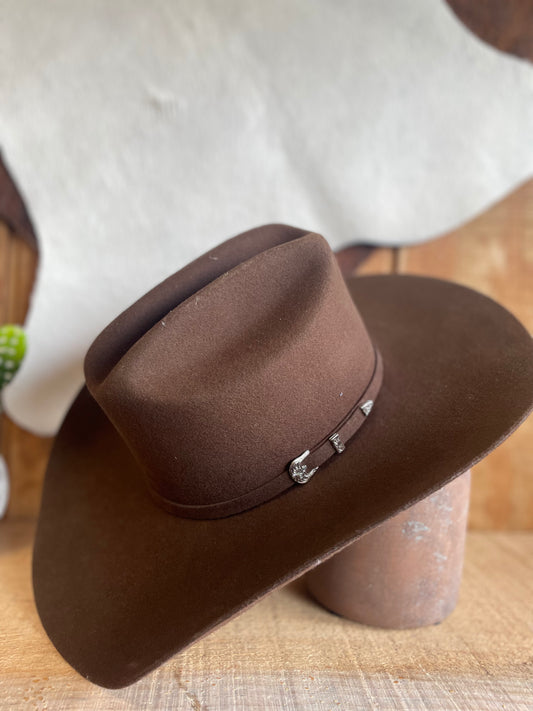 Ariat Wool Felt 2X Cowboy Hat Brown Hats ariatmens Ariat