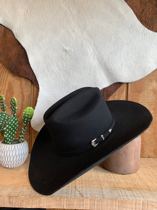 T7101001 Dallas Hat Black Double C Western Supply