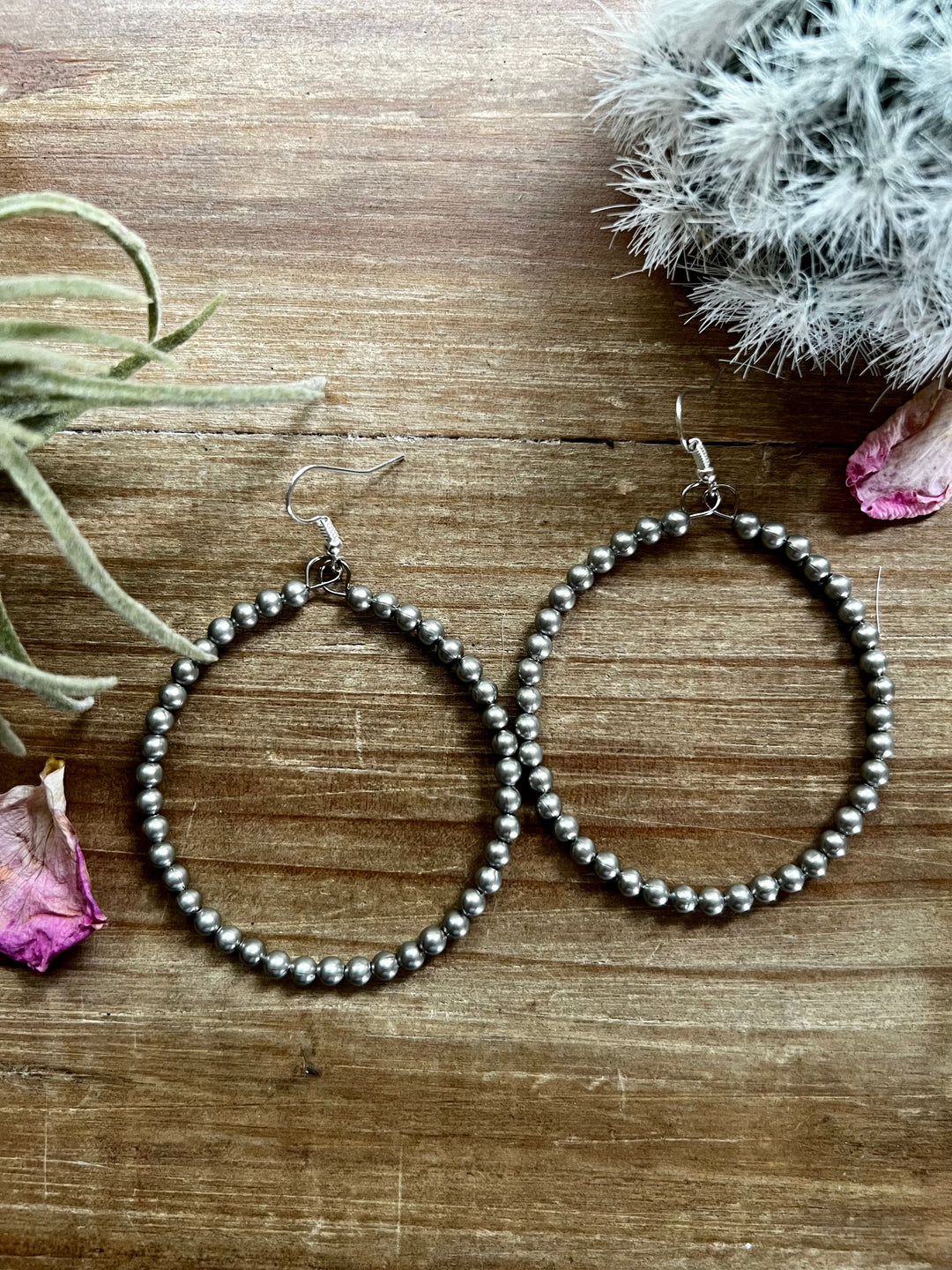 All silver hoop Earrings Shopify Collective The Bijoux FAB Jewelry The Bijoux FAB Jewelry
