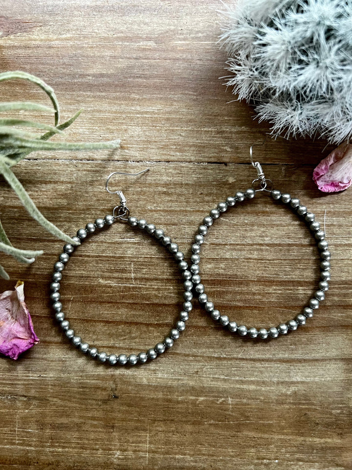 All silver hoop Earrings Shopify Collective The Bijoux FAB Jewelry The Bijoux FAB Jewelry