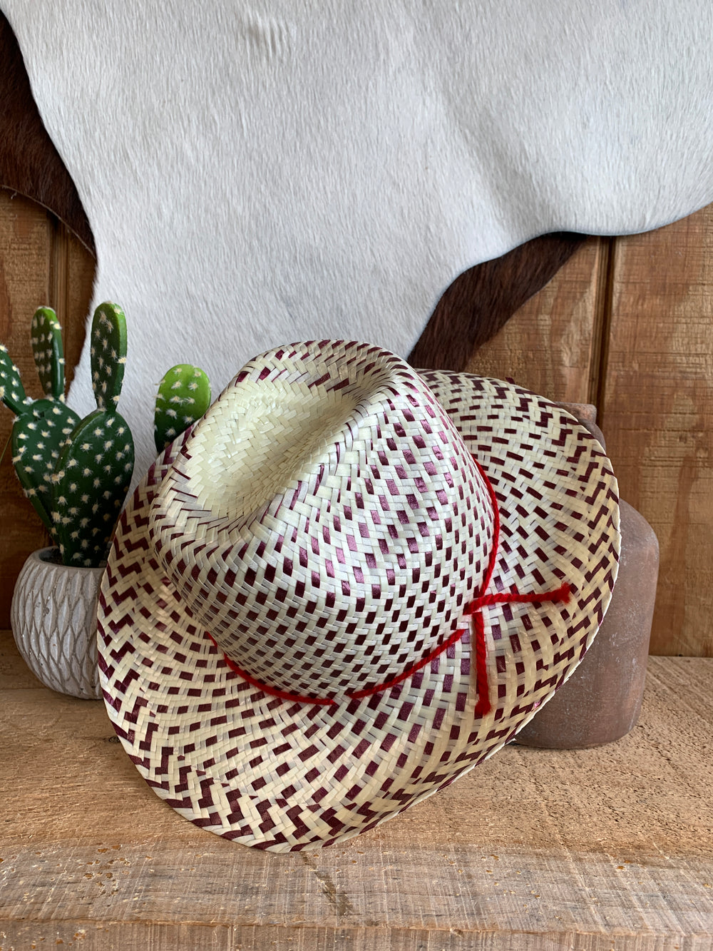 Toddler Assorted Colors Straw Hat Hats Western express