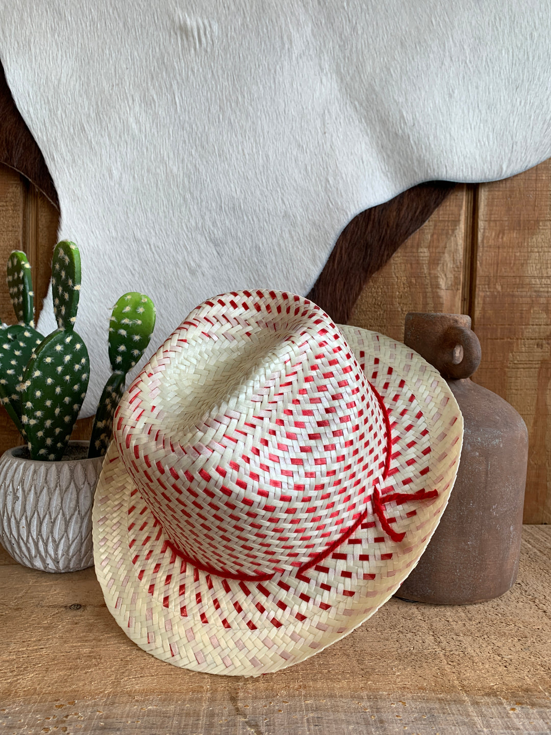 Toddler Assorted Colors Straw Hat Hats Western express