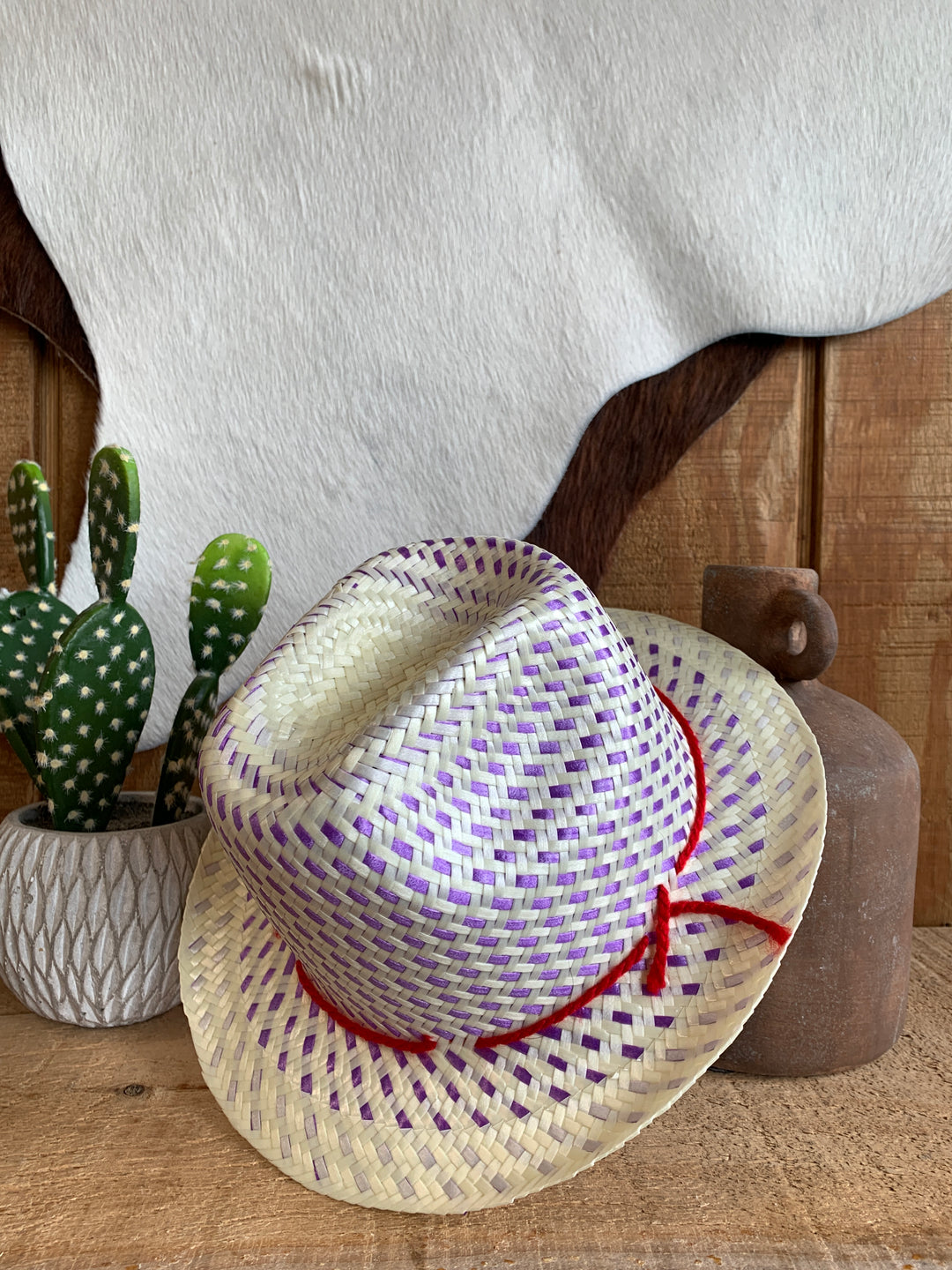 Toddler Assorted Colors Straw Hat Hats Western express