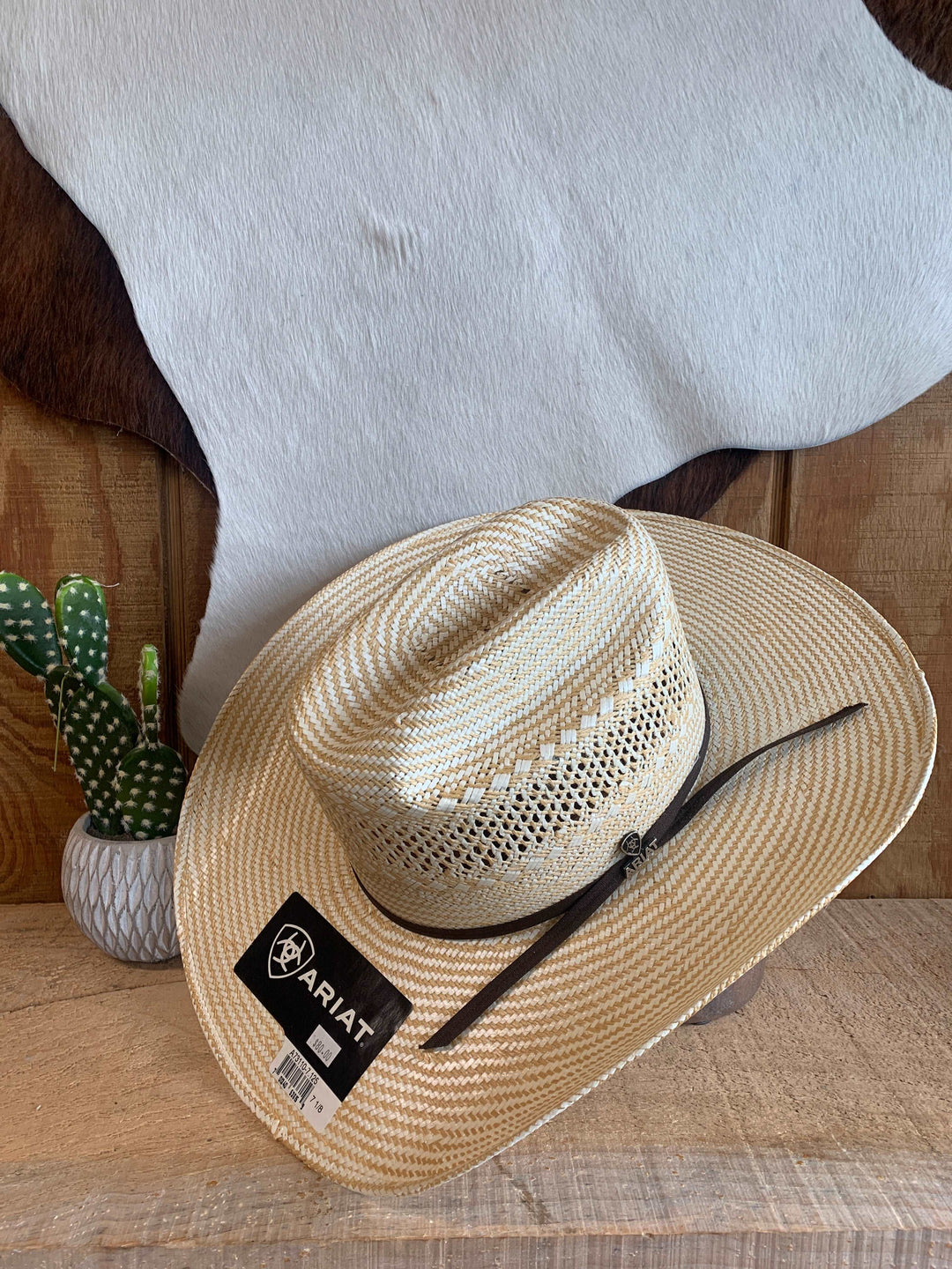 Ariat Men's 10X Americana Straw Hat ariat Ariat