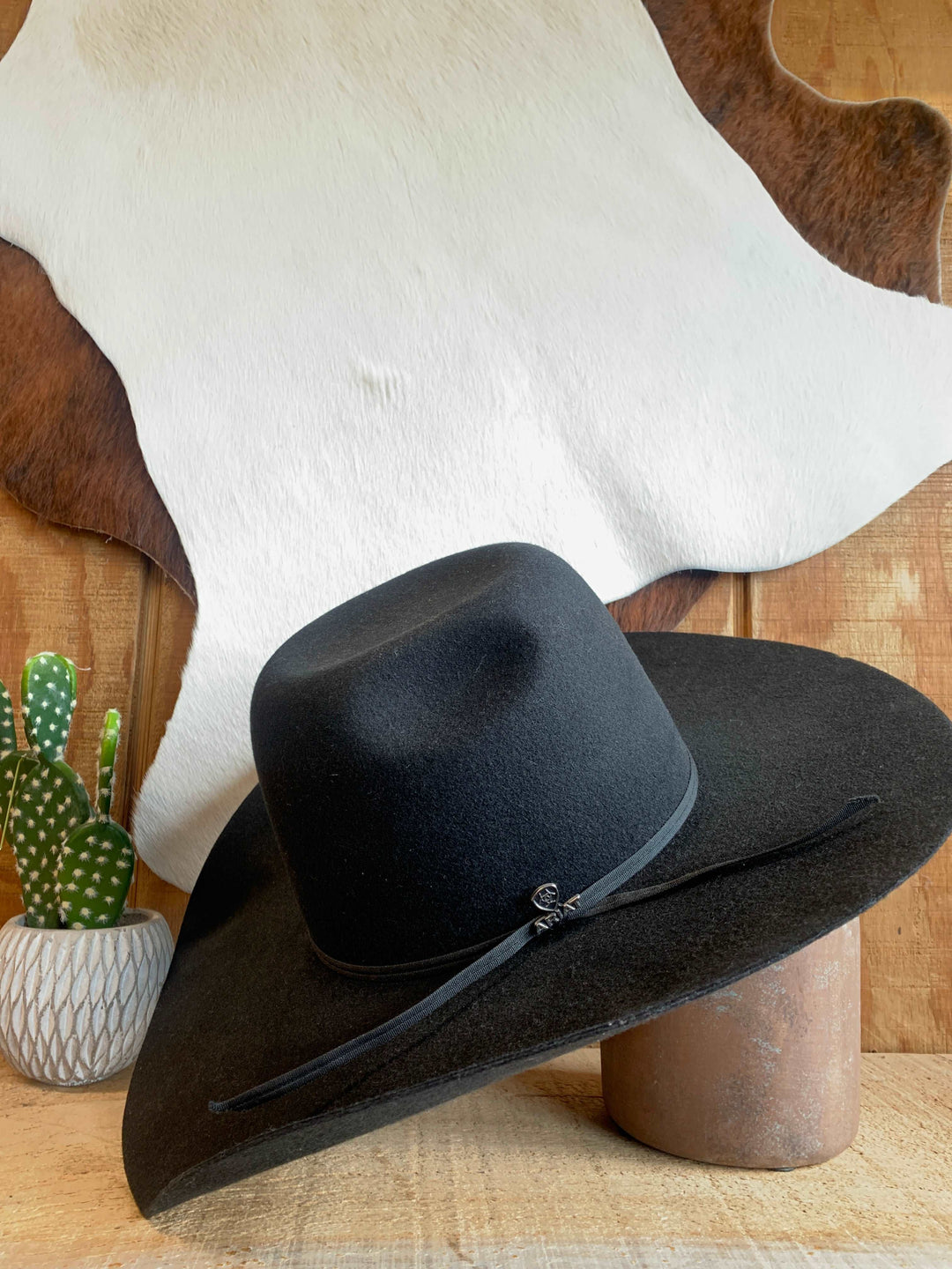 ARIAT 2X WOOL HAT PUNCHY CROWN WESTERN HAT Hats ariat M&F