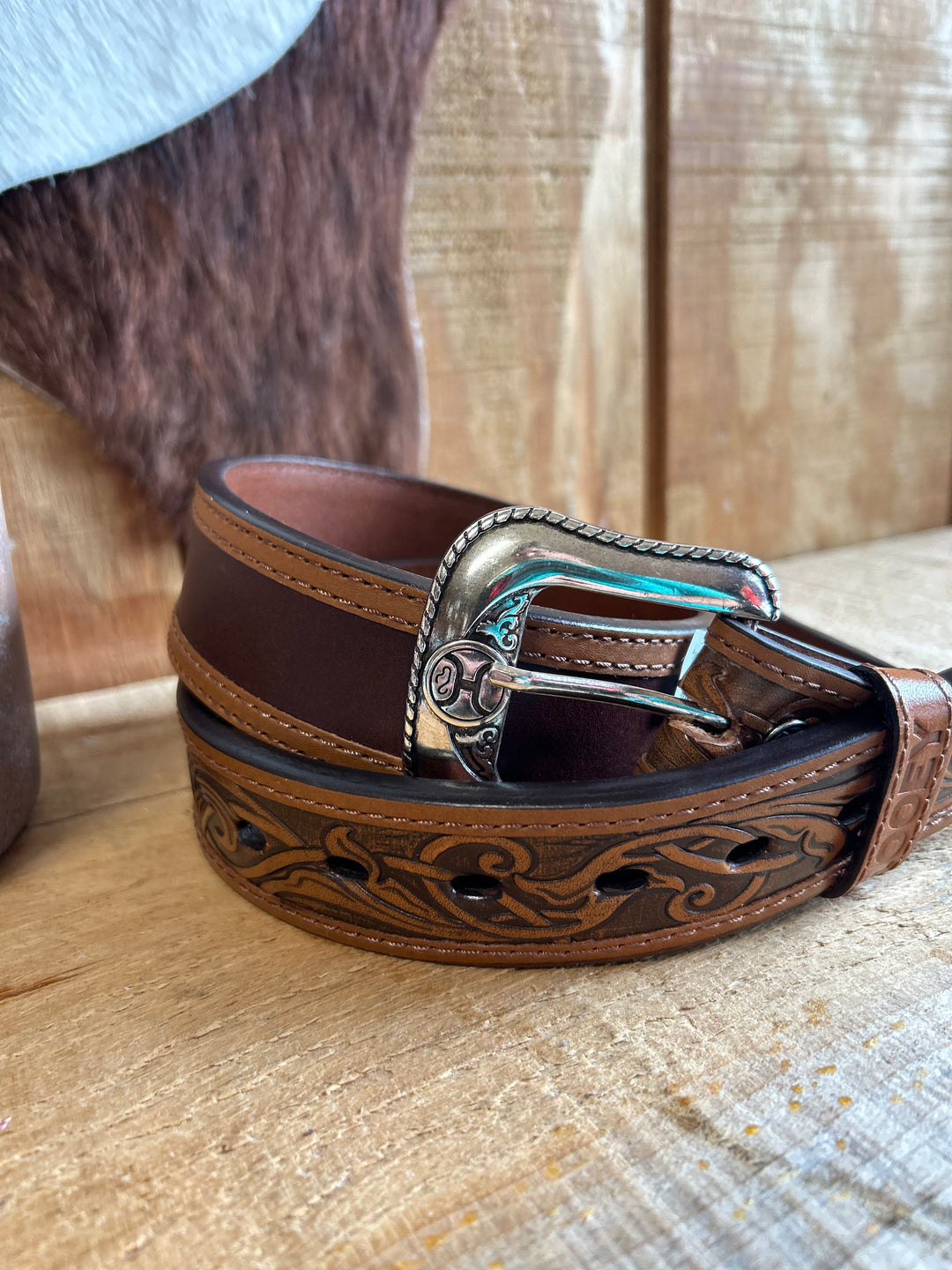 Hooey Ranchero Tapered Leather Belt Belt belt hooey Men's Hooey