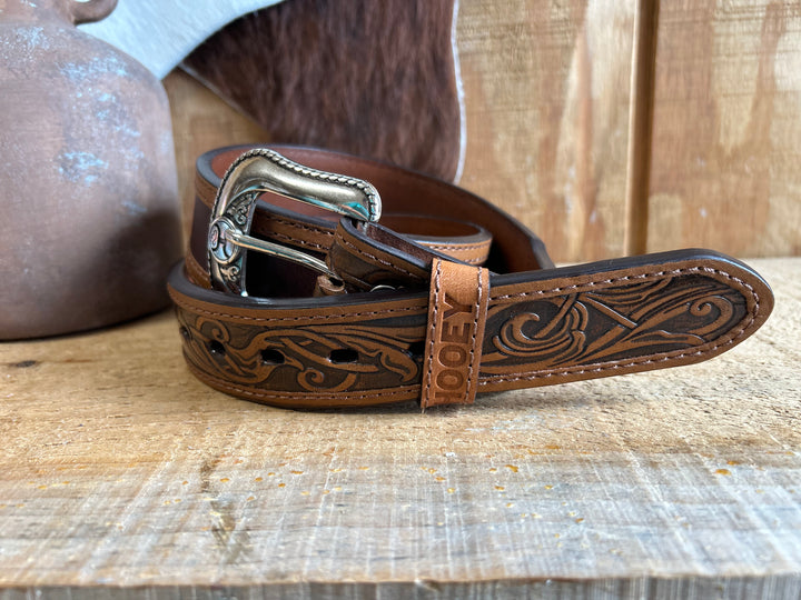 Hooey Ranchero Tapered Leather Belt Belt belt hooey Men's Hooey