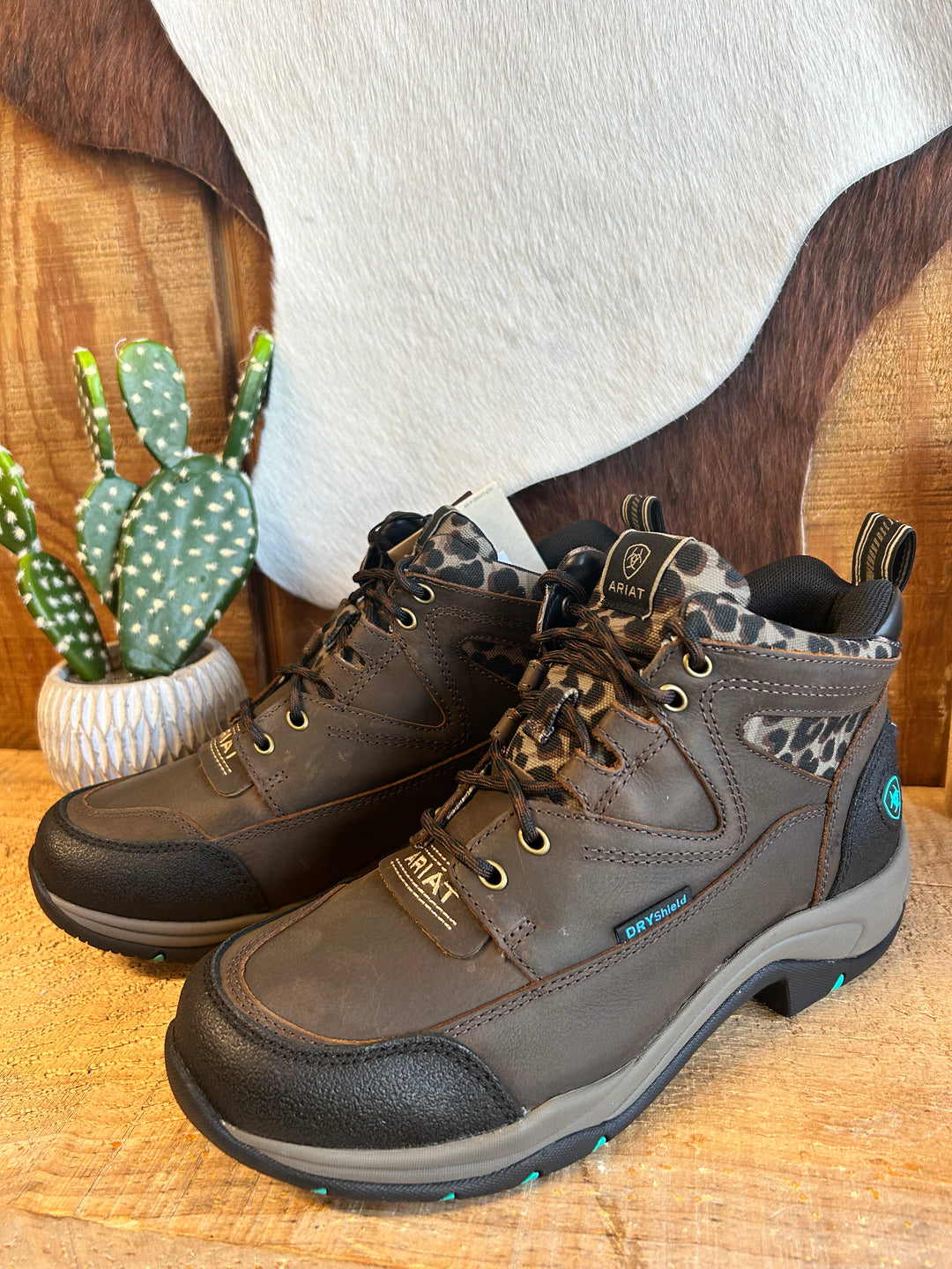 Terrain Waterproof Boot leopard Womens boots ariat ariatfootwear ariatwomens Women's Ariat