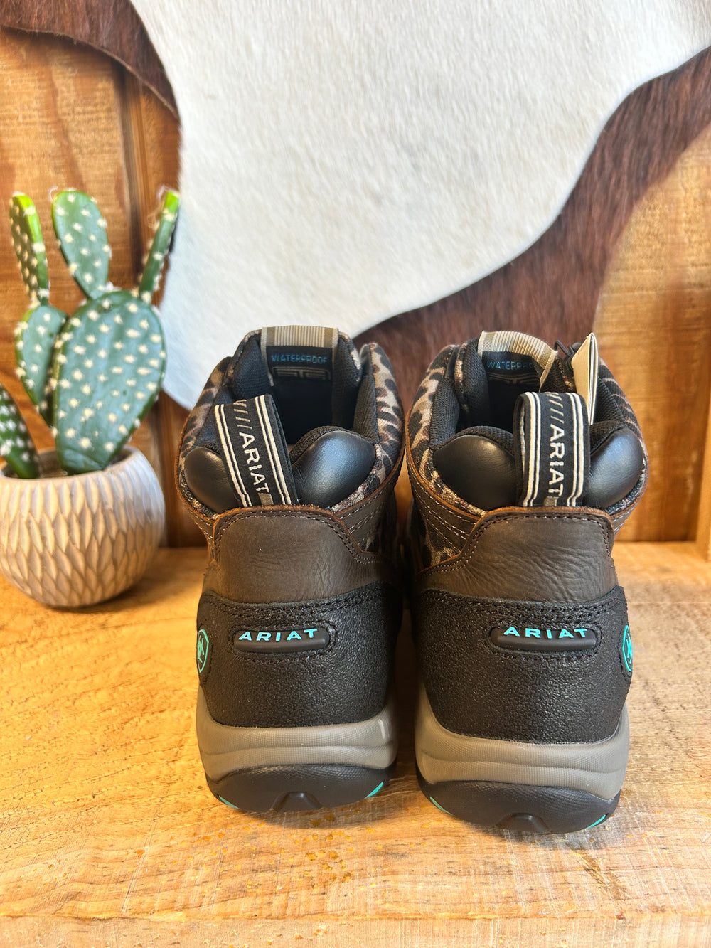 Terrain Waterproof Boot leopard Womens boots ariat ariatfootwear ariatwomens Women's Ariat