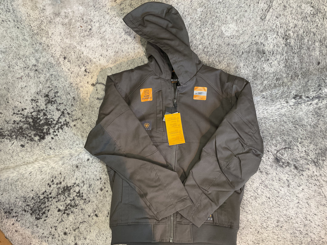 Men's Rebar DuraCanvas Jacket Earth - 10062535 Coats & Jackets ariatmens Ariat