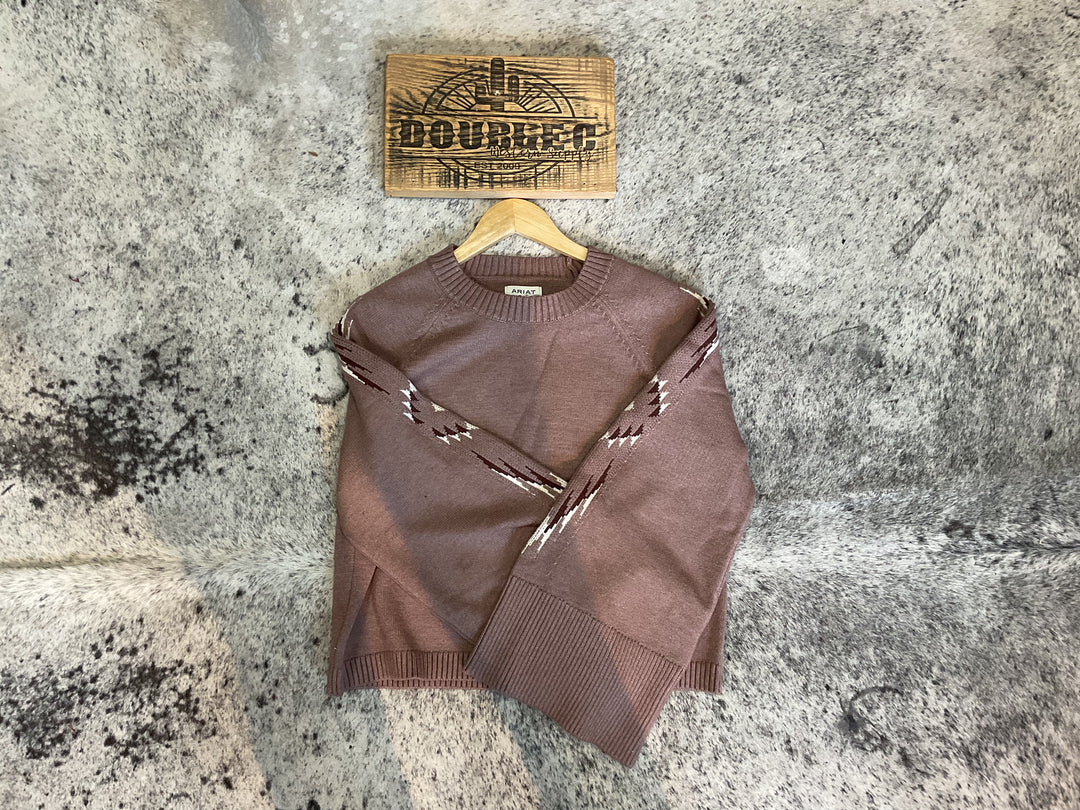 Women's Caravan Sweater Toasted Coconut Melange - 10062820 Sweatshirt 20% off ariat ariatwomens Ariat