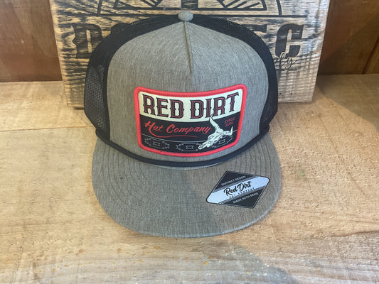 Red Dirt Bones-Heather Tan/Black RDHC-452 Cap Red Dirt