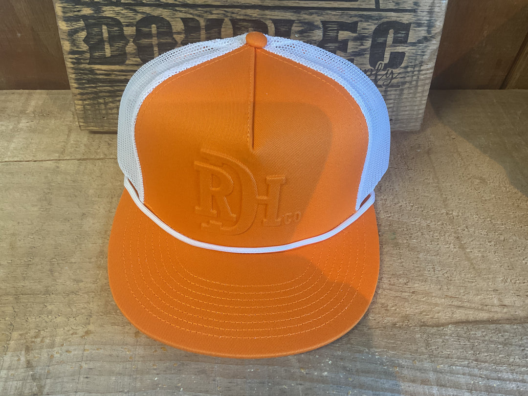 Red Dirt Hat Co The Brand - Orange/White RDHC-517 Cap Red Dirt