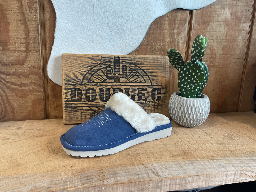 Ariat Womens Jackie Square Toe Slippers Denim AR2829-404 Slippers ariat ariatfootwear ariatwomens Women's Womens Shoes Ariat