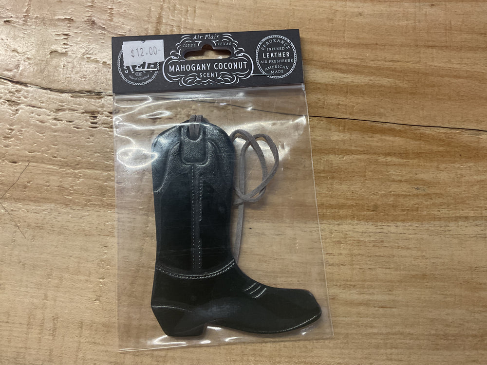 Classic Boot Air Flair Black Mahogany Coconut Callahan Leather Co.