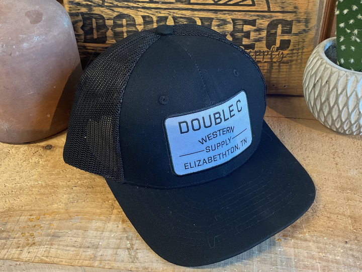 Double C Cap with Logo Patch