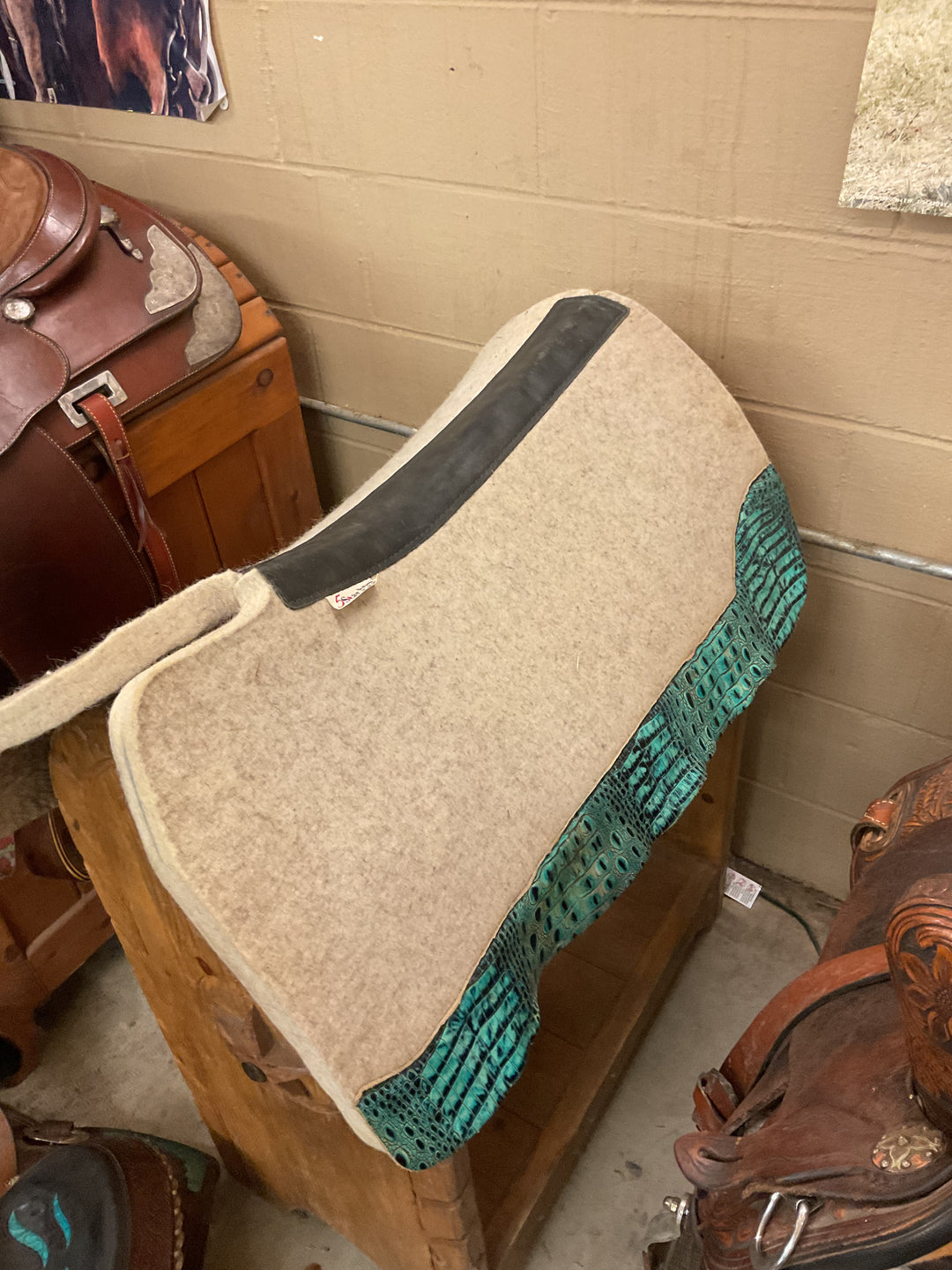 Used 5 Star Pad Saddle Bag Horse Pad Tack Double C Western Supply