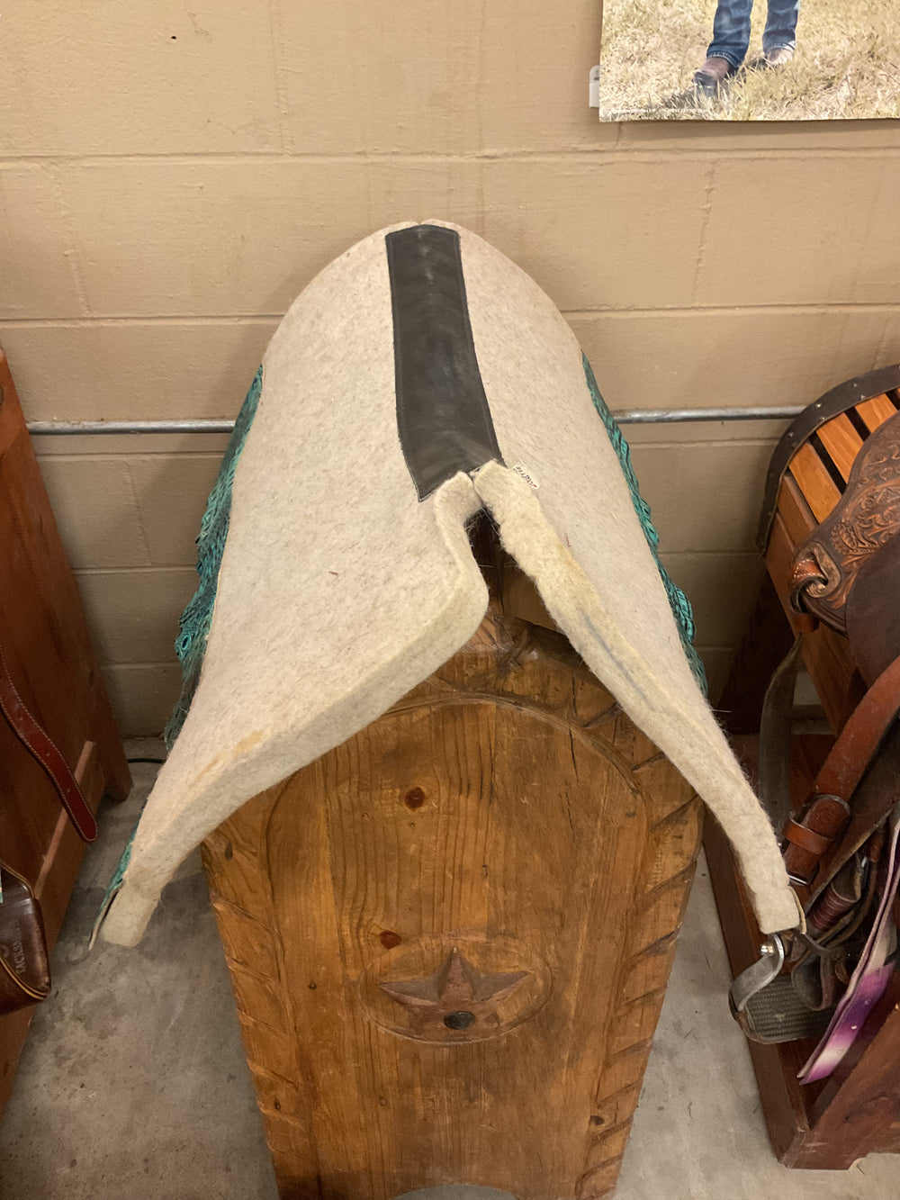 Used 5 Star Pad Saddle Bag Horse Pad Tack Double C Western Supply