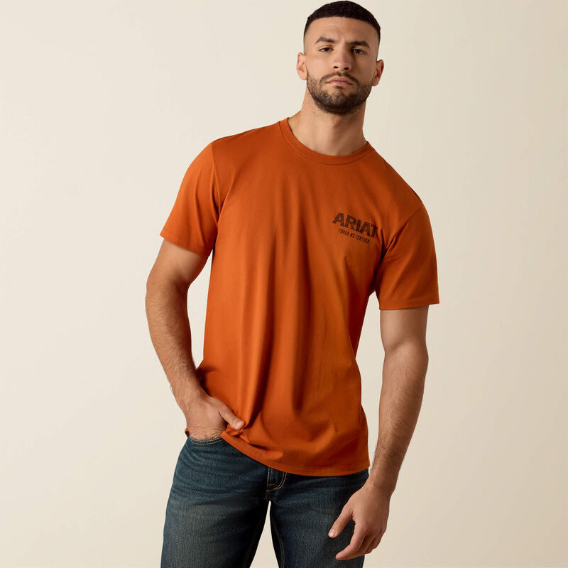 Men's Ariat Tough As Leather T-Shirt 10079530