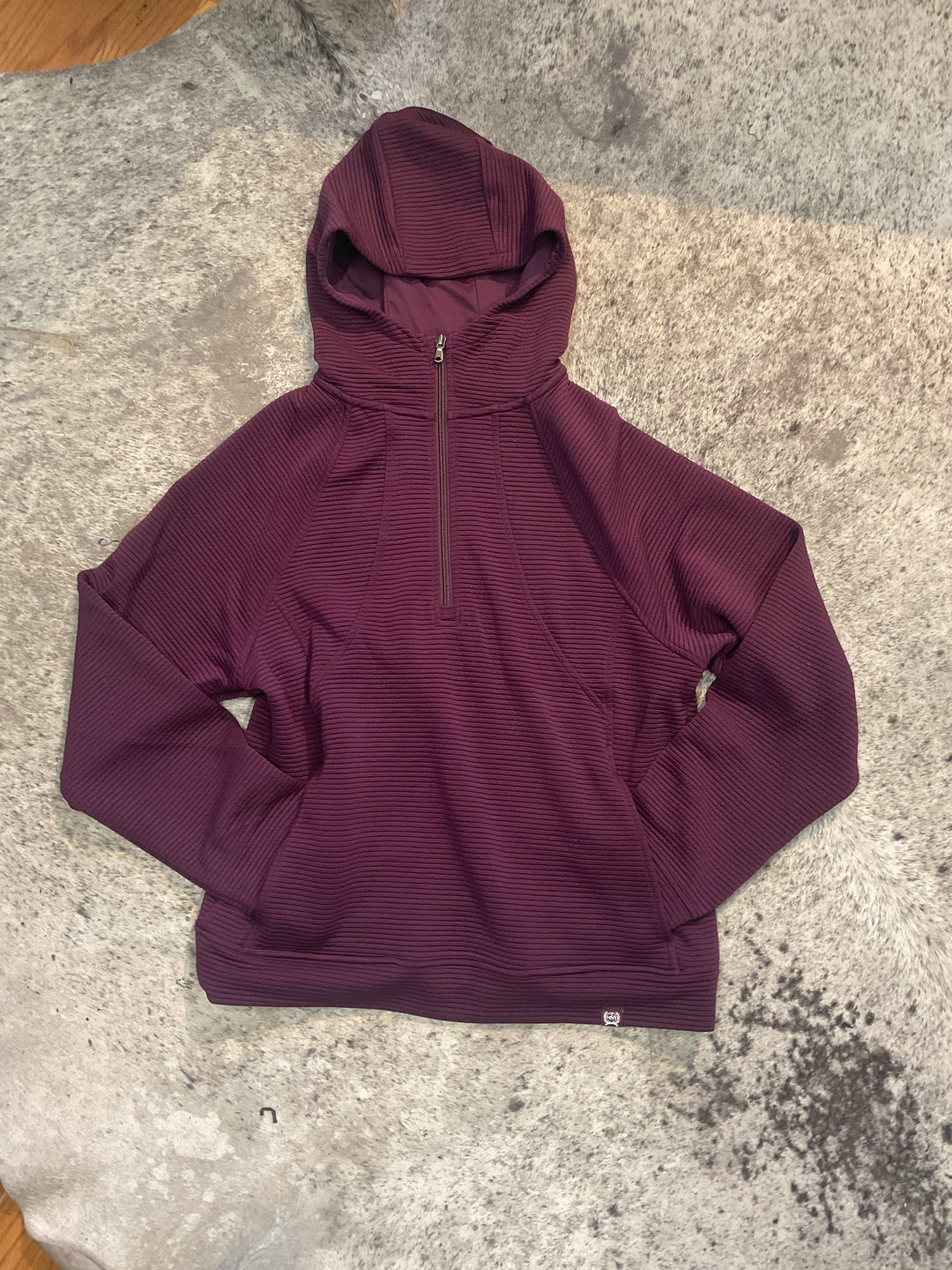 Cinch Women's 1/2 Zip Pullover Hoodie Purple Mak7925001 Hoodie cinch Hoodie Pullover Women's Cinch