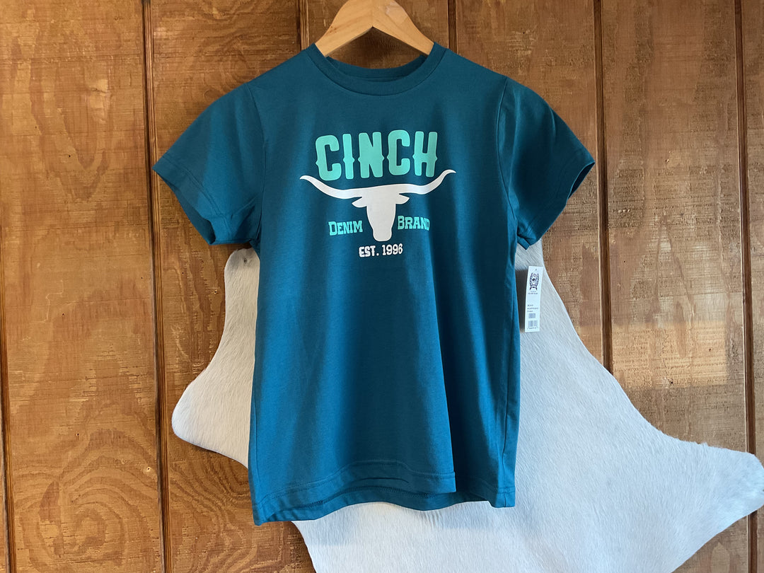 Cinch Boys S/S Tee/ Blue MTT7670189