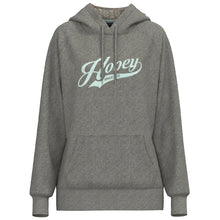 Load image into Gallery viewer, HOOEY
&quot;TULANE&quot; HEATHER GREY W/ LIGHT BLUE LOGO HOODY
