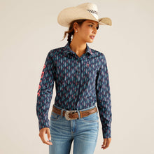 Load image into Gallery viewer, 10048753 Womens LS shirt Bacwoods Ikt
