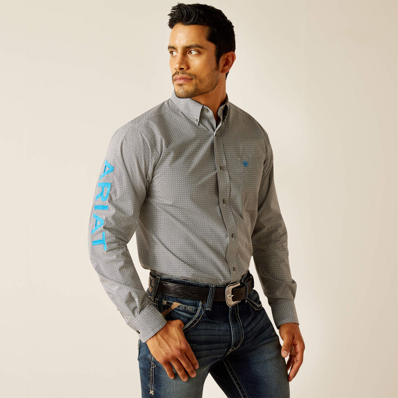 MEN'S Style No. 10048397 Team Gareth Fitted Shirt ariatmens Ariat