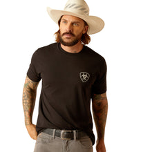 Load image into Gallery viewer, ARIAT CACTUS FLAG BLACK - MENS TEE

