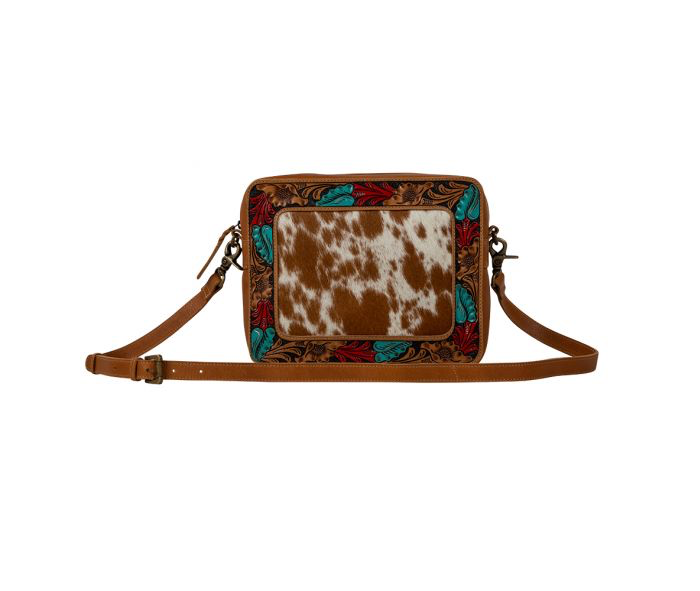RED RIVER TRAIL HAND-TOOLED BAG Purses Women's Myra