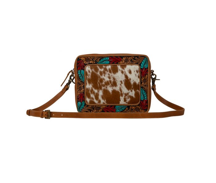 RED RIVER TRAIL HAND-TOOLED BAG Purses Myra