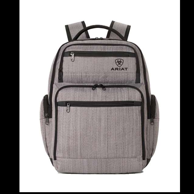 Ariat Canvas Light Grey Backpack Ariat