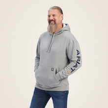 Load image into Gallery viewer, Ariat Rebar Graphic Hoodie/Gray
