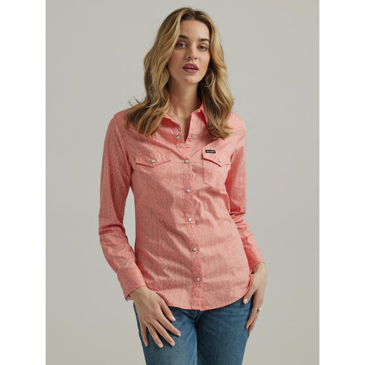 Wrangler Retro® Dress Top - Rose Shirt Wrangler