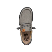 Load image into Gallery viewer, Hey Dude Wally Washed Canvas Slip-On Charcoal
