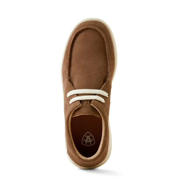ARIAT YOUTH HILO BROWN BOMBER SUEDE SHOE ariat ariatfootwear children's Ariat