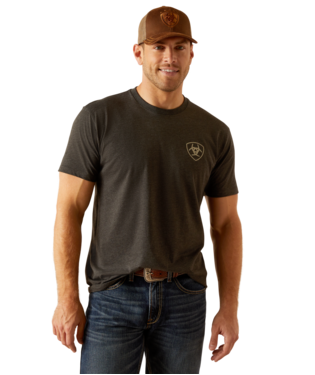 MNS Ariat Rider Label T-Shirt
CHARCOAL HEATHER