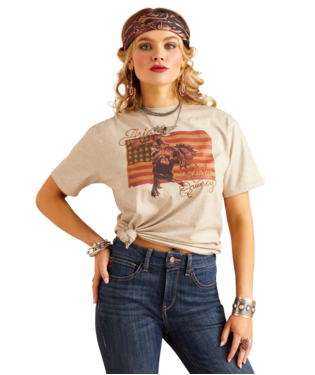 WMS/YOUTH Flag Rodeo Quincy T-Shirt
GOLD