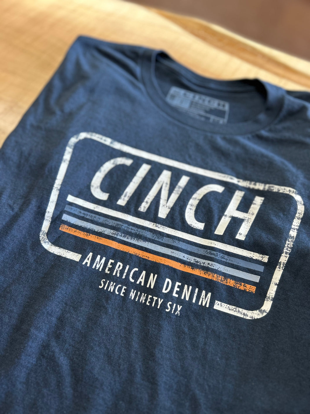 Cinch Men’s T Shirt/Navy